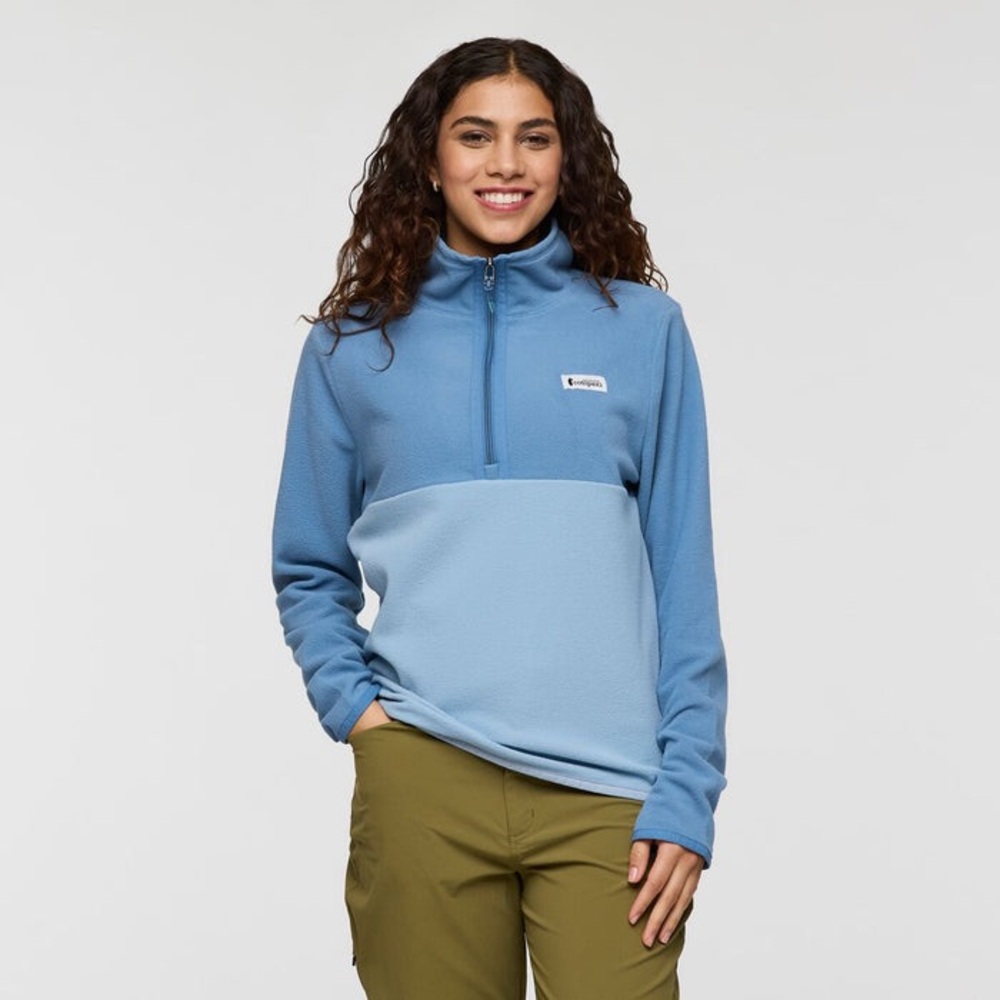 NEW Cotopaxi Amado Fleece Pullover Women's Fjord/Iceberg blue  size XL